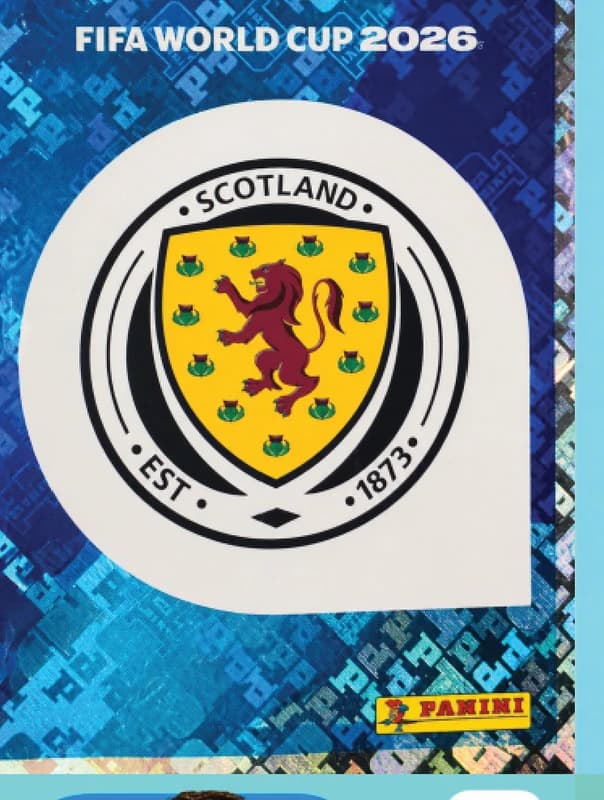 Postal SCO1 Seleccion Nacional De Escocia