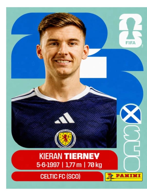 Postal SCO4 Kieran Tierney