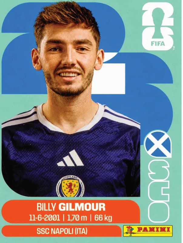 Postal SCO12 Billy Gilmour