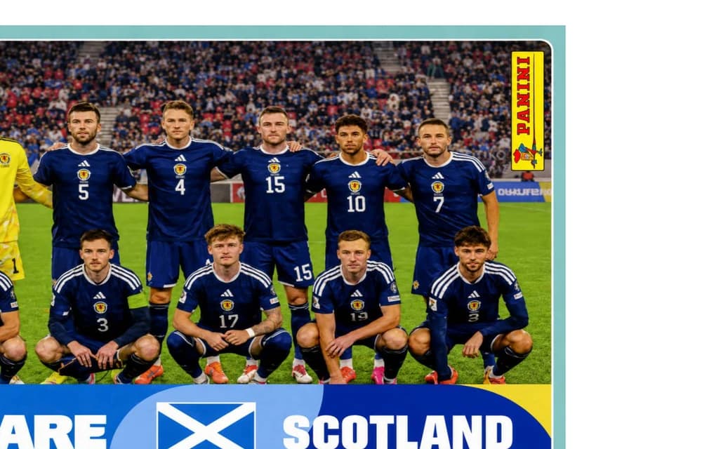 Postal SCO13 Seleccion Nacional De Escocia