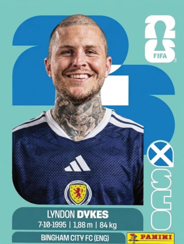 Postal SCO18 Lyndon Dykes