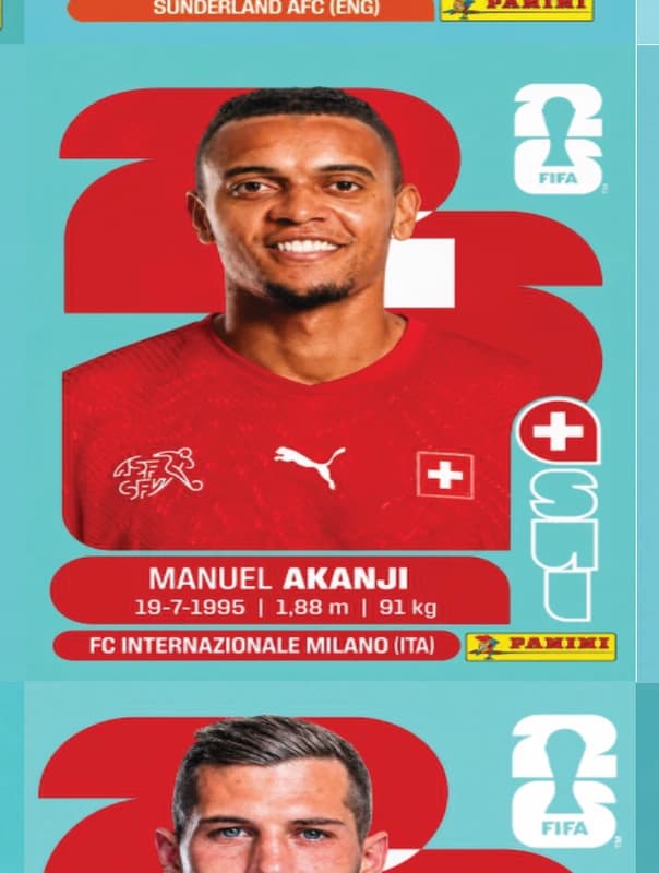 Postal SUI4 Manuel Akanji