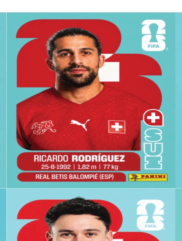 Postal SUI5 Ricardo Rodriguez