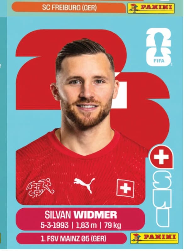 Postal SUI8 Silvan Widmer