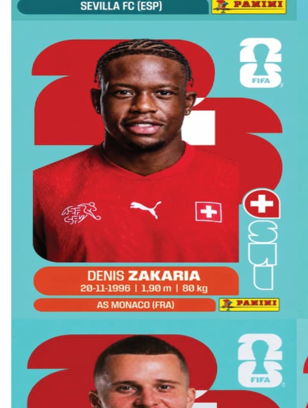 Postal SUI10 Denis Zakaria
