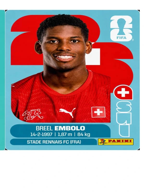 Postal SUI17 Breel Embolo