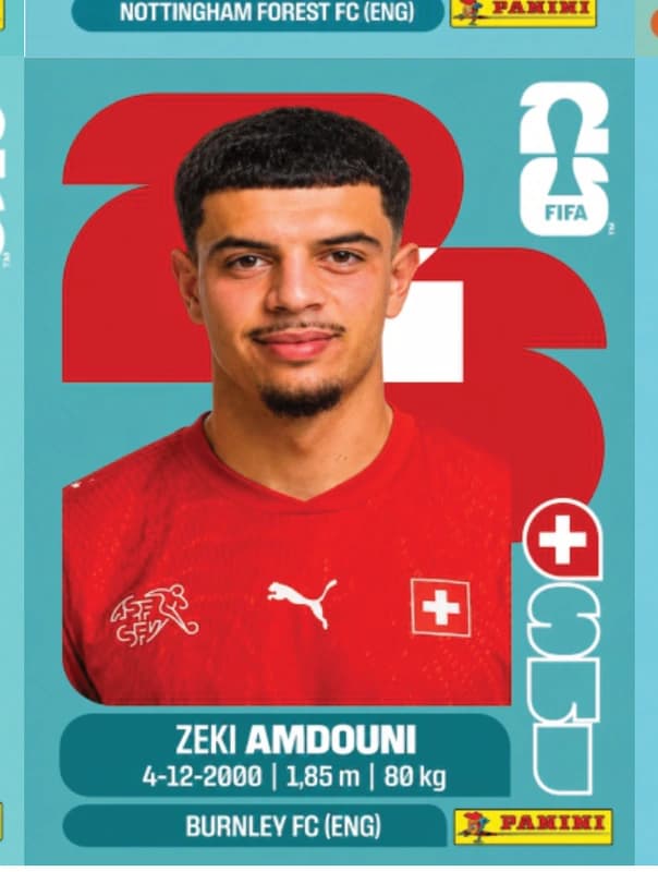 Postal SUI20 Zeki Amdouni
