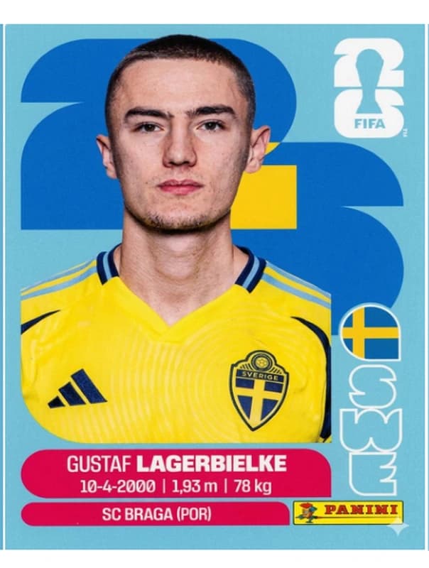 Postal SWE7 Gustaf Lagerbielke