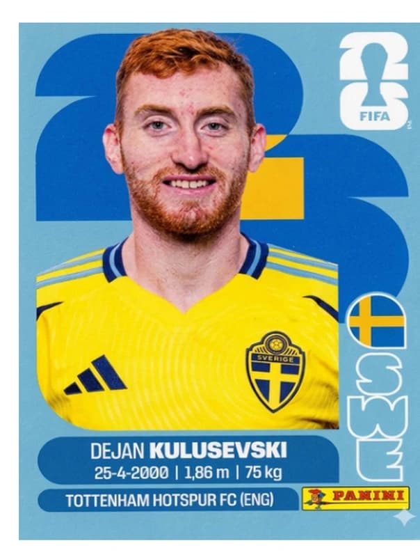 Postal SWE17 Dejan Kulusevski