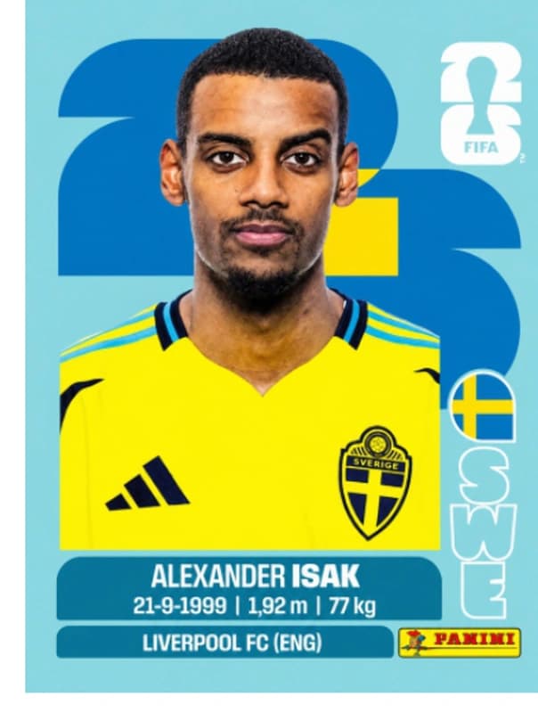 Postal SWE19 Alexander Isak
