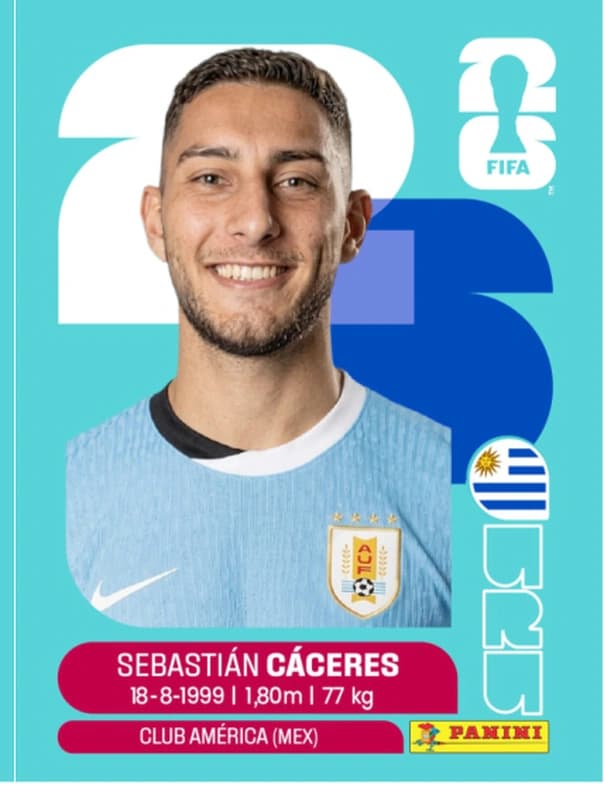 Postal URU6 Sebastian Caceres