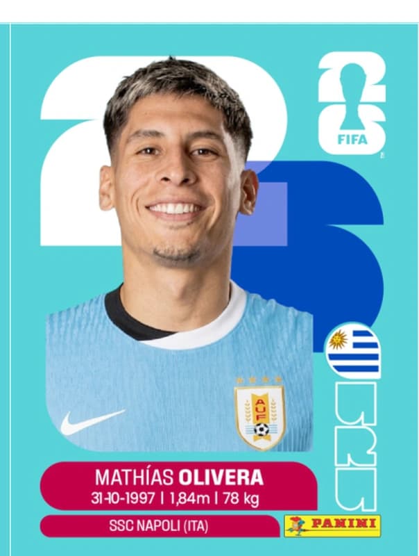 Postal URU7 Mathias Olivera