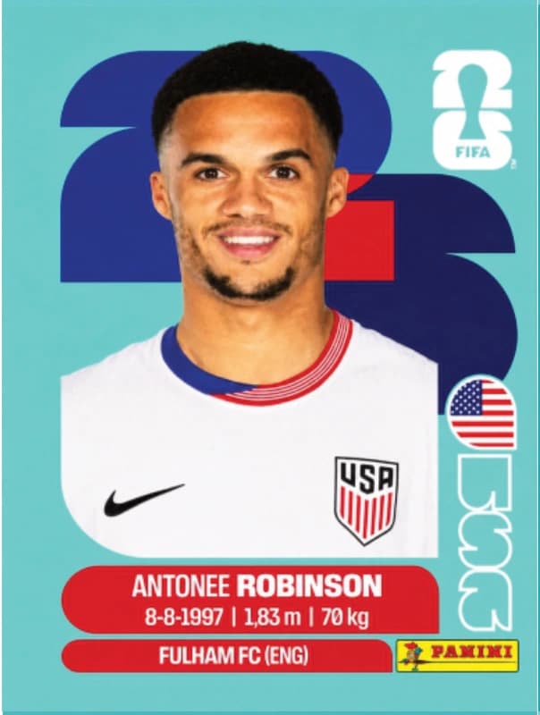 Postal USA7 Antonee Robinson