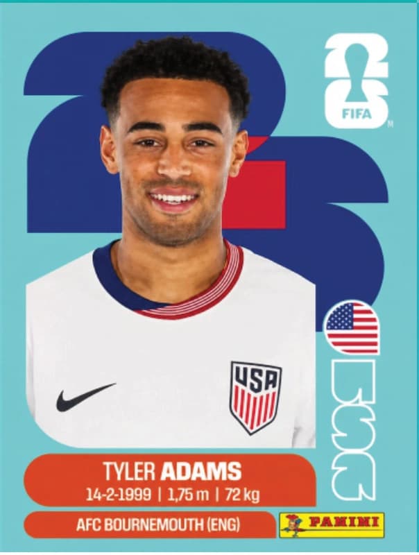 Postal USA8 Tyler Adams