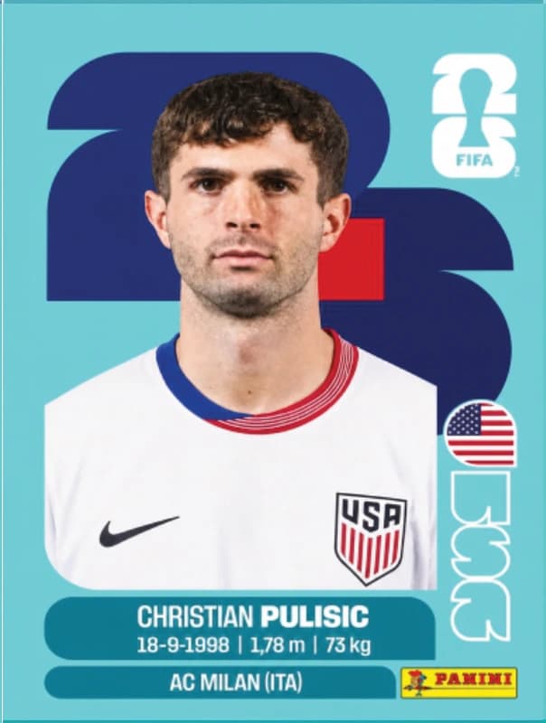 Postal USA16 Christian Pulisic