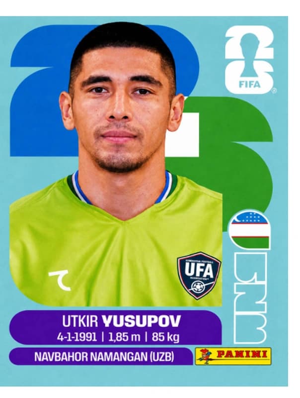 Postal UZB2 Utkir Yusupov
