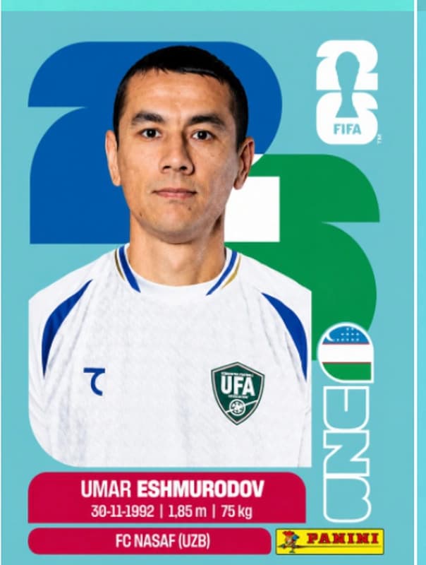 Postal UZB5 Umar Eshmurodov