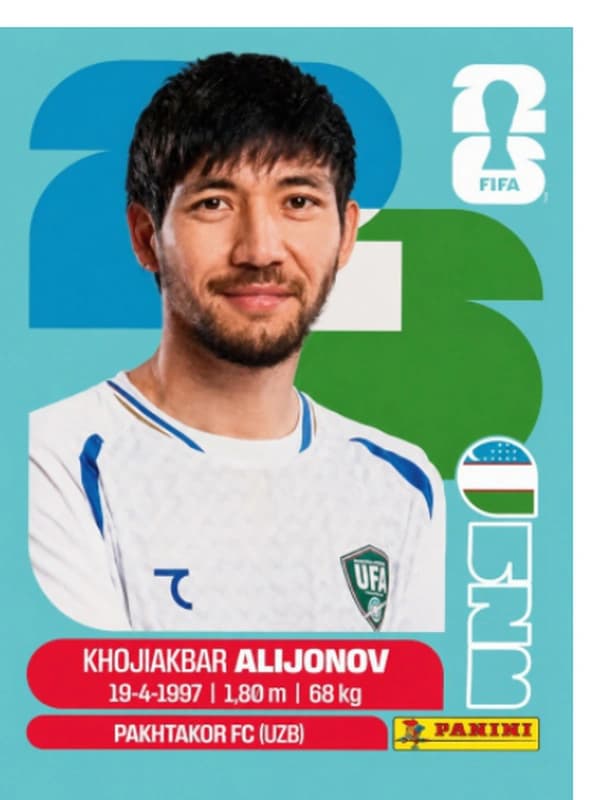 Postal UZB8 Khojiakbar Alijonov