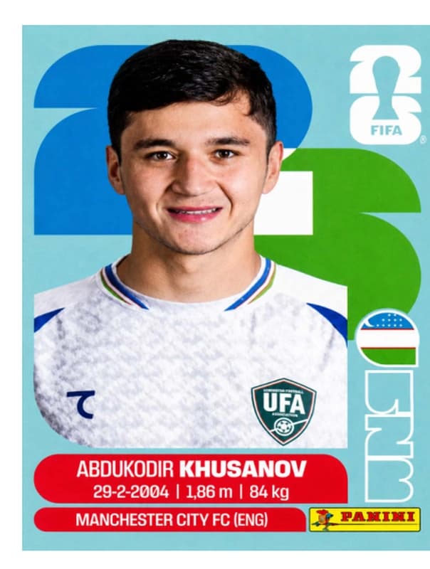 Postal UZB9 Abdukodir Khusanov