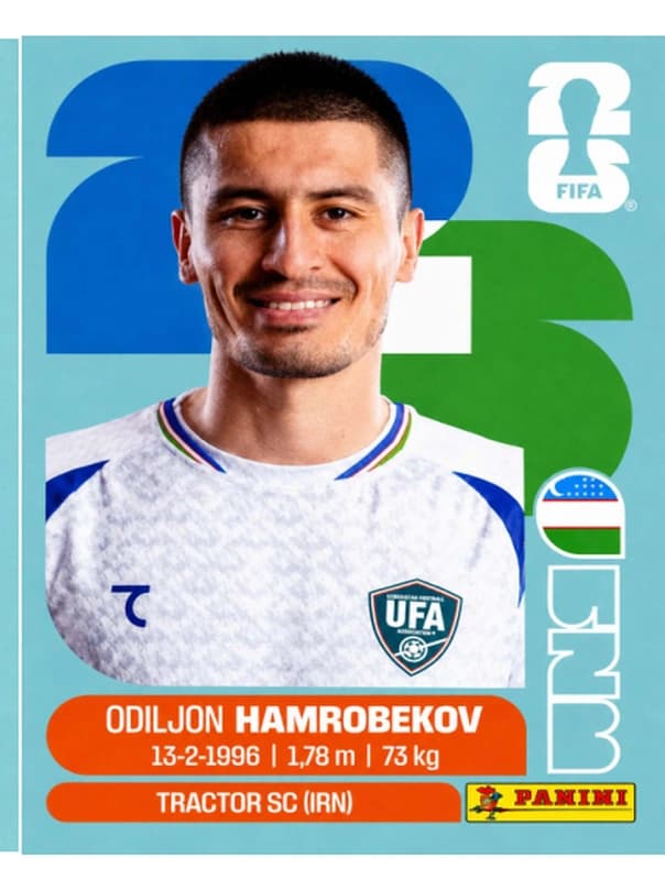Postal UZB10 Odiljon Hamrobekov
