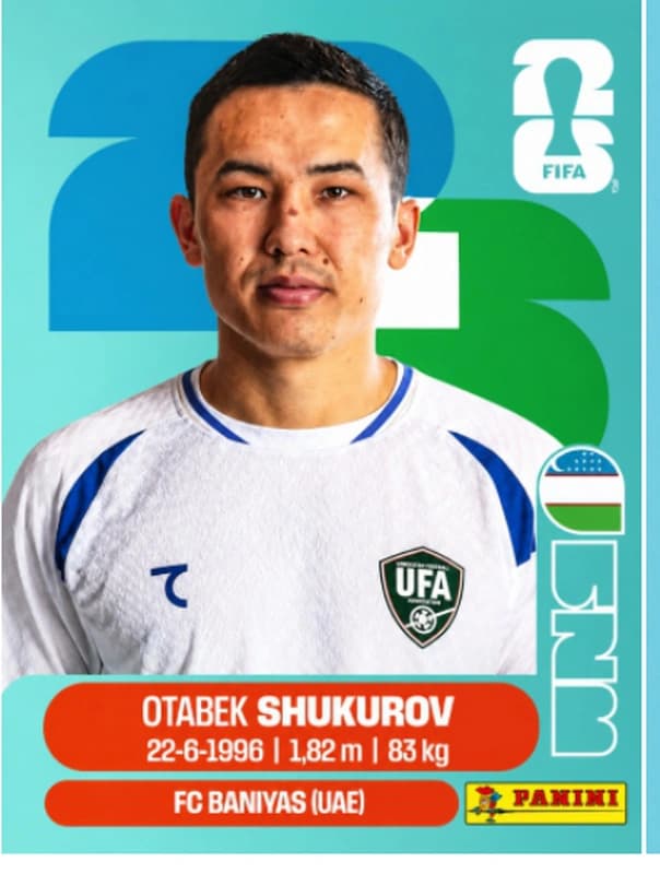 Postal UZB11 Otabek Shukurov