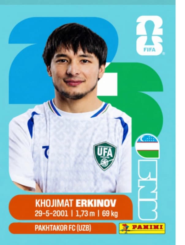 Postal UZB15 Khojimat Erkinov