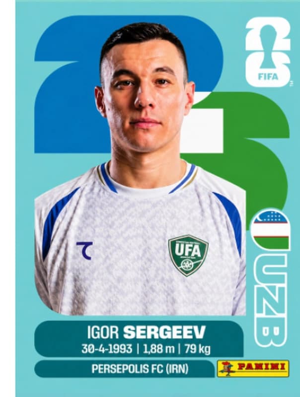 Postal UZB19 Igor Sergeev