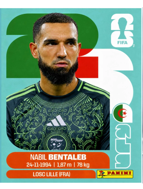Postal ALG12 Nabil Bentaleb