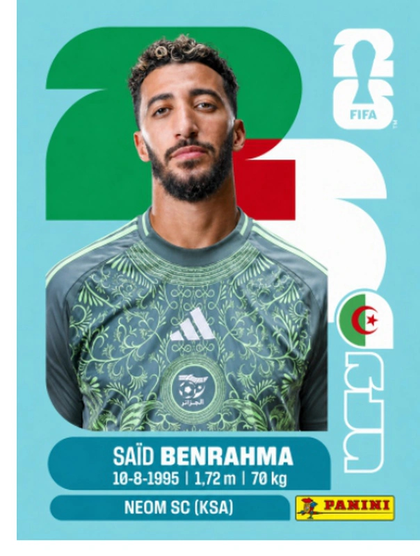 Postal ALG16 Said Benrahma