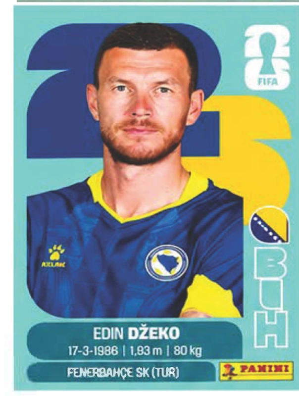 Postal BIH18 Edin Dzeko