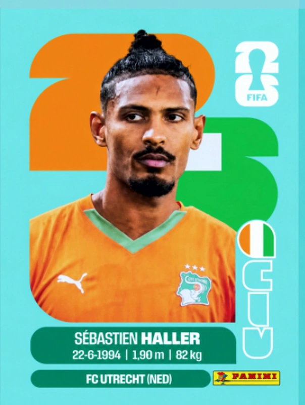 Postal CIV16 Sebastien Haller