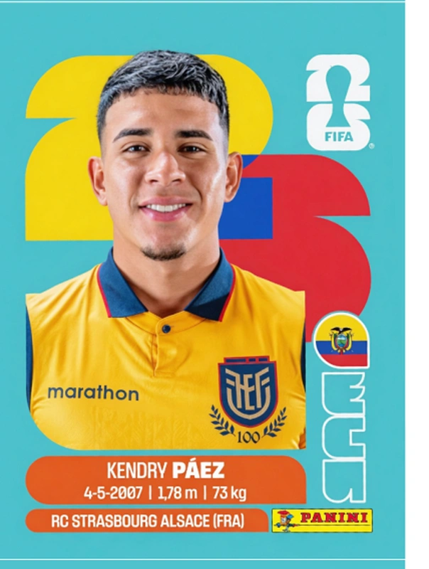 Postal ECU11 Kendry Paez