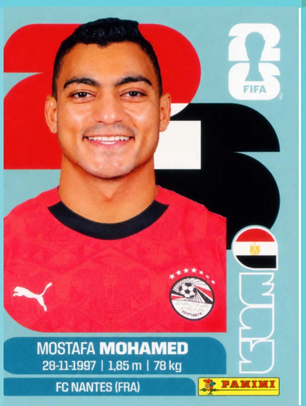 Postal EGY18 Mostafa Mohamed