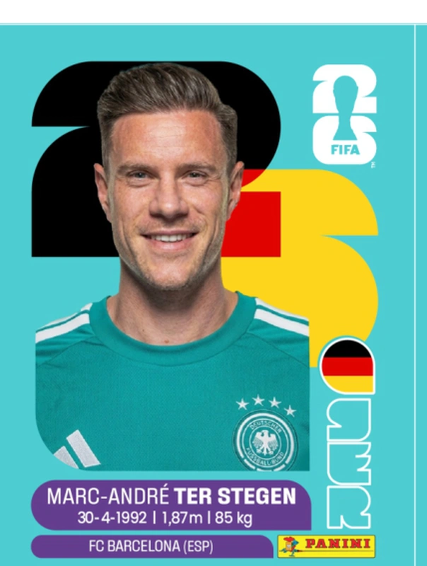 Postal GER2 Marc-andre Ter Stegen