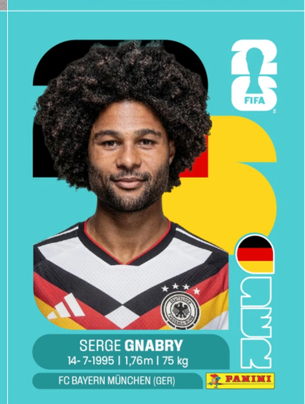 Postal GER16 Serge Gnabry