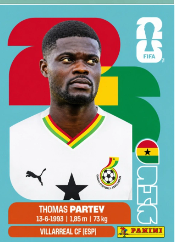 Postal GHA10 Thomas Partey