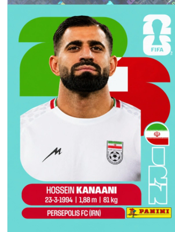 Postal IRN8 Hossein Kanaani