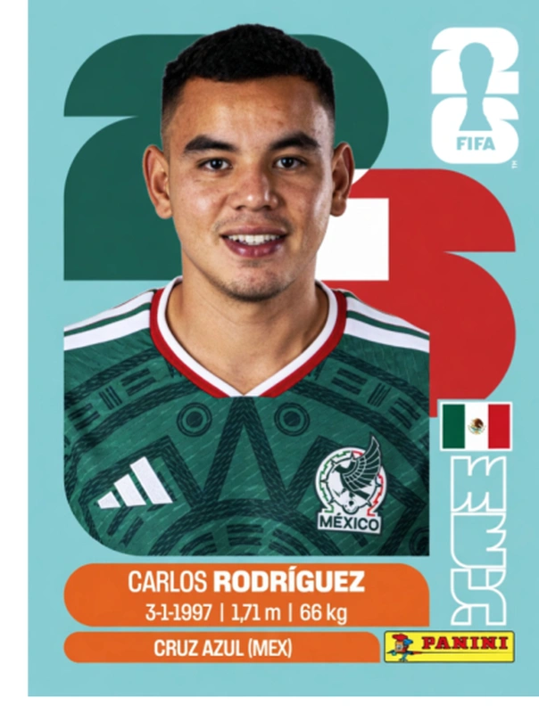 Postal MEX9 Carlos Rodríguez