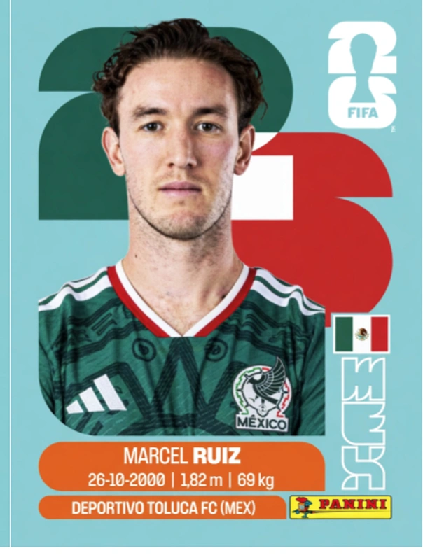 Postal MEX12 Marcel Ruíz