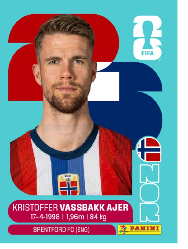Postal NOR5 Kristoffer Vassbakk Ajer