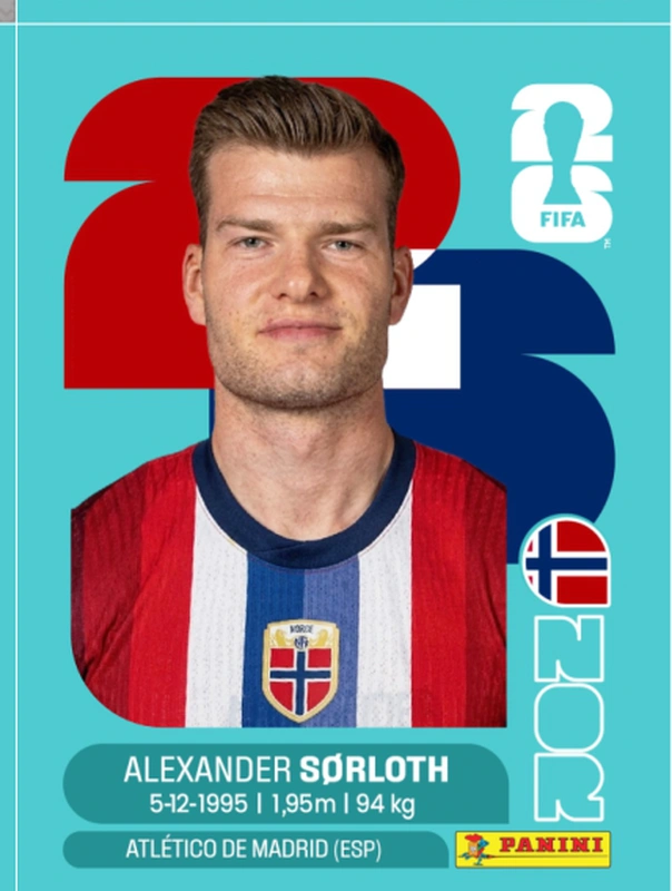 Postal NOR16 Alexander Sorloth