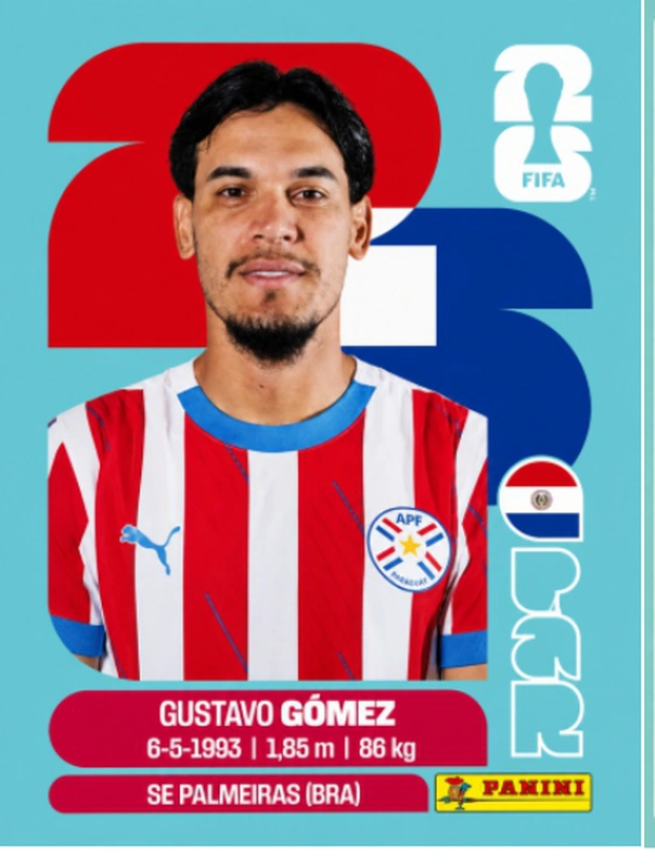 Postal PAR4 Gustavo Gomez