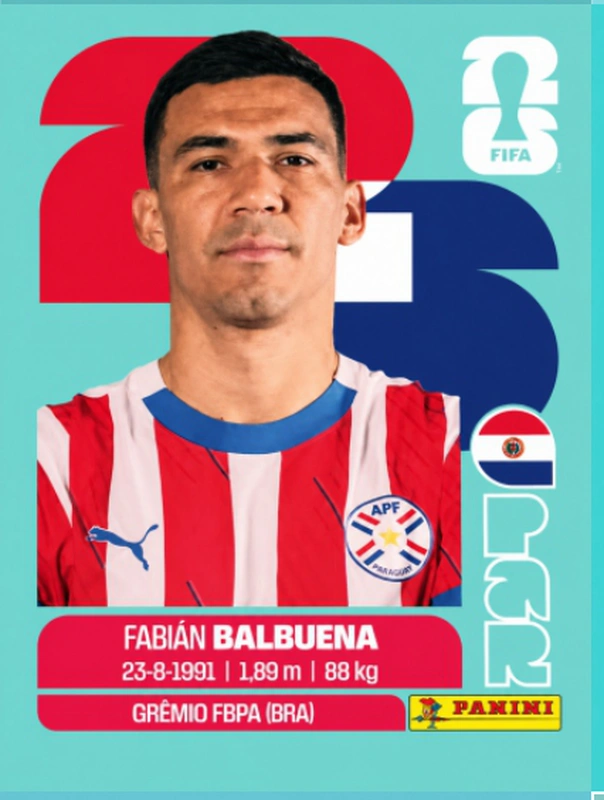 Postal PAR5 Fabian Balbuena