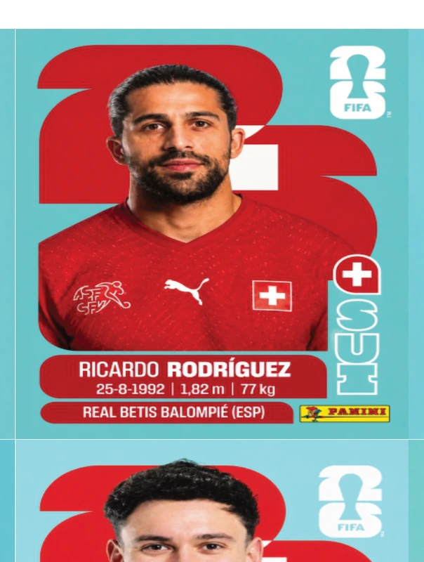 Postal SUI5 Ricardo Rodriguez