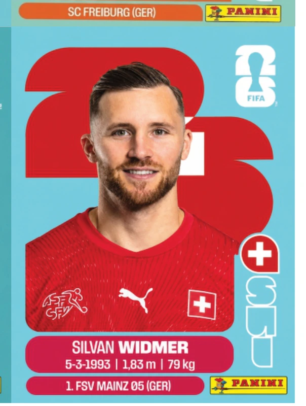Postal SUI8 Silvan Widmer