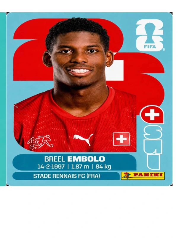 Postal SUI17 Breel Embolo