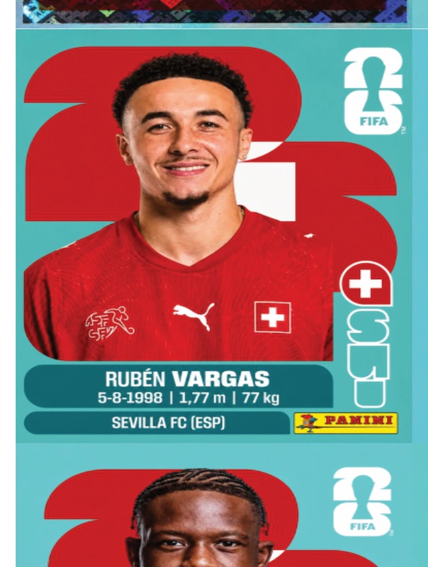 Postal SUI18 Ruben Vargas