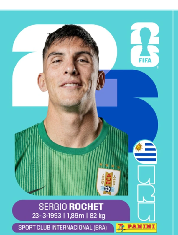 Postal URU2 Sergio Rochet