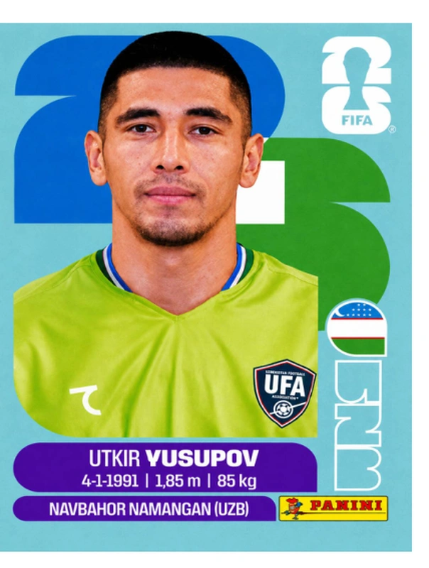 Postal UZB2 Utkir Yusupov