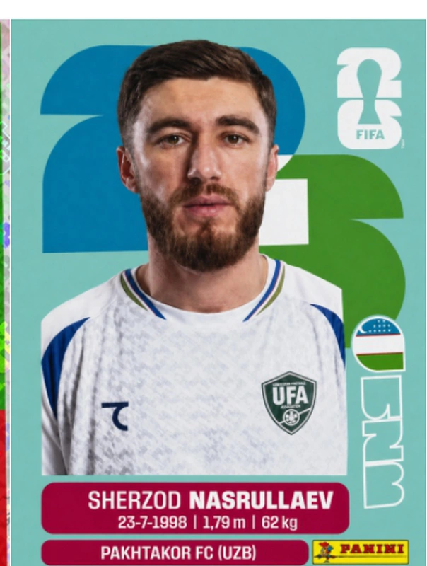 Postal UZB4 Sherzoo Nasrullaev